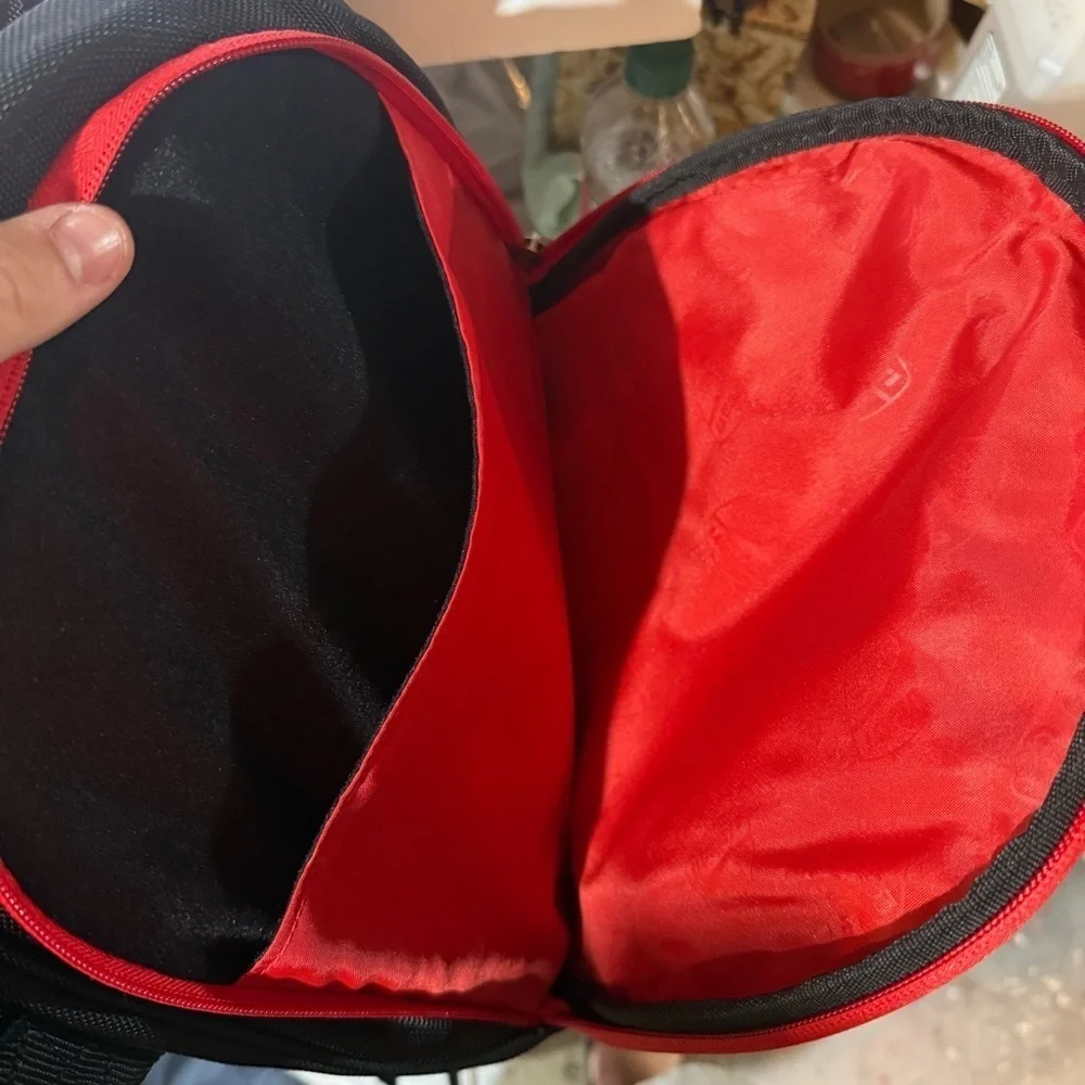 Ducati Corse Duffel Barrel Sport Bag Black and Red 23 inch Travel Novelty
